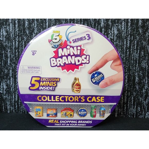 Zuru Mini Brands Series 3 Collectors Case WITH 5 SURPRISES! - Picture 1 of 5